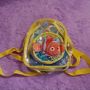 Vintage Finding Nemo Toddler Clear Backpack